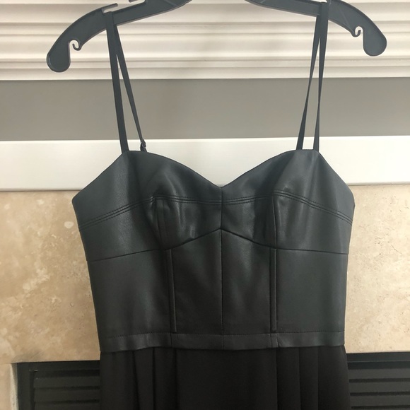 BCBG XS High low black dress - Picture 2 of 3